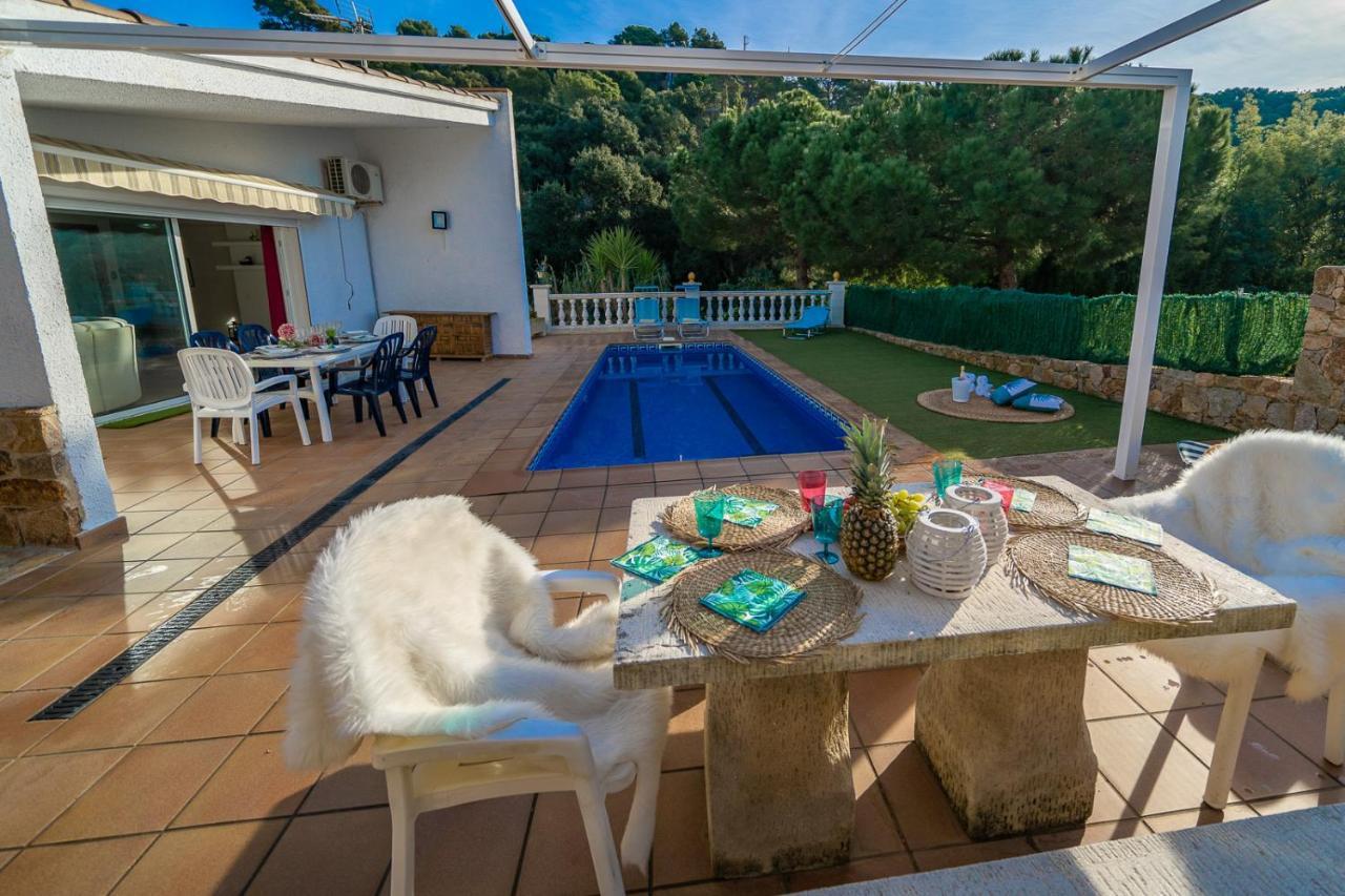 Villa Natura Lux, Piscina Privada Y Zona Exterior Tossa de Mar Luaran gambar